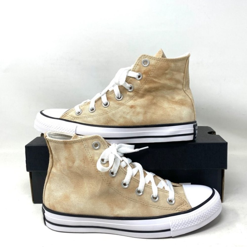 Converse Chuck Taylor High Top Shoes For Men White Oat Canvas Sneakers A04960F - Picture 5 of 10